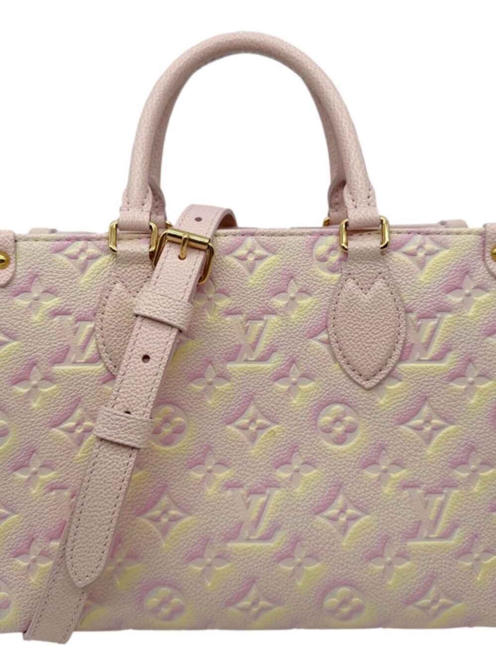 Louis Vuitton  Stardust Onthego PM Monogram Empreinte Shoulder Bag Light Pink